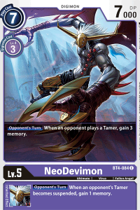 NeoDevimon BT4-084