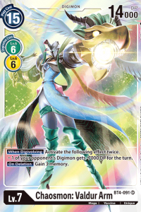 Chaosmon: Valdur Arm BT4-091