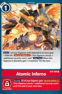 Atomic Inferno BT4-098