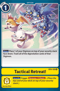 Tactical Retreat! BT4-105