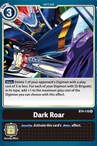 Dark Roar BT4-110