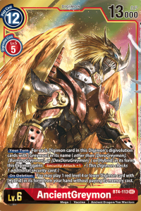 AncientGreymon BT4-113 Alt. Art