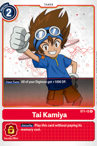 Tai Kamiya ST1-12