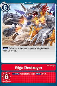 Giga Destroyer ST1-15