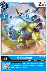 Gabumon ST2-03