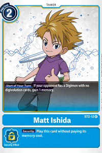 Matt Ishida ST2-12
