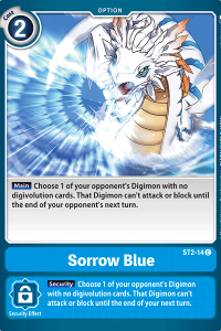 Sorrow Blue ST2-14