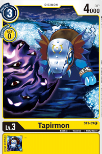 Tapirmon ST3-03