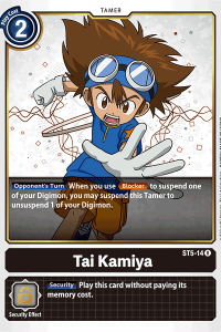 Tai Kamiya ST5-14