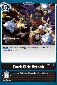 Dark Side Attack ST5-16