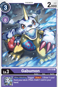 Gabumon ST6-03