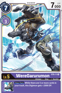 WereGarurumon ST6-11