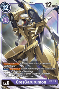 CrestGarurumon ST6-13