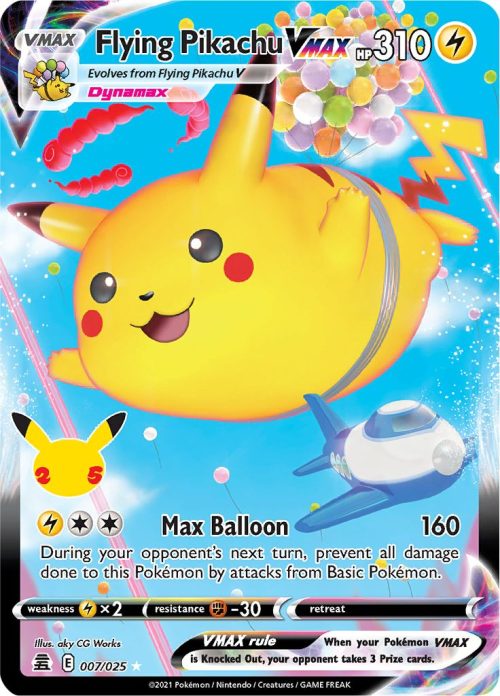 Celebrations Flying Pikachu VMAX