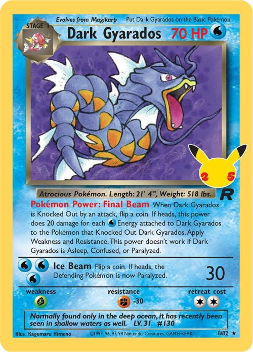 Celebrations Dark Gyarados