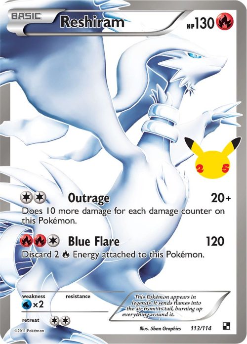 Celebrations Reshiram