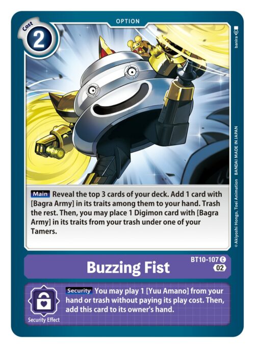 Buzzing Fist BT10-107