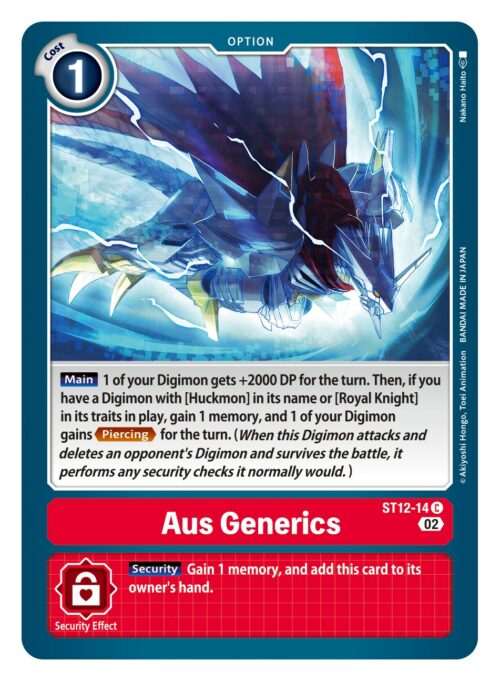 Aus Generics ST12-14