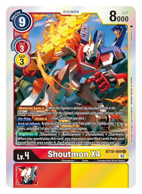 Shoutmon X4 BT10-009