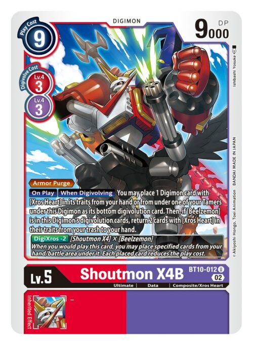 Shoutmon X4B BT10-012