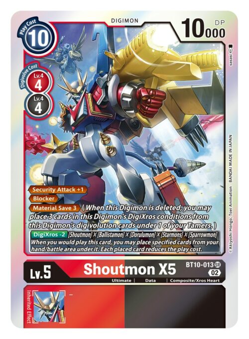 Shoutmon X5 BT10-013