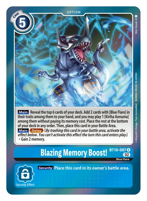 Blazing Memory Boost! BT10-097
