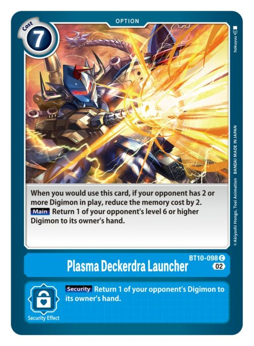 Plasma Deckerdra Launcher BT10-098