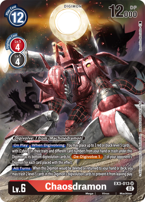 Chaosdramon EX3-013A