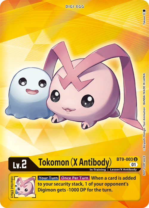 Tokomon X Antibody BT9-003BT