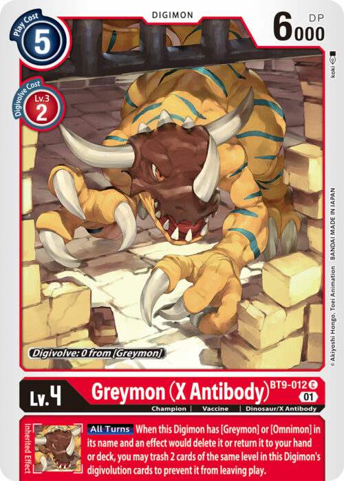 Greymon X Antibody BT9-012