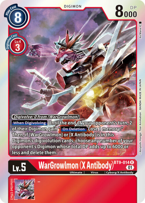 WarGrowlmon X Antibody BT9-014