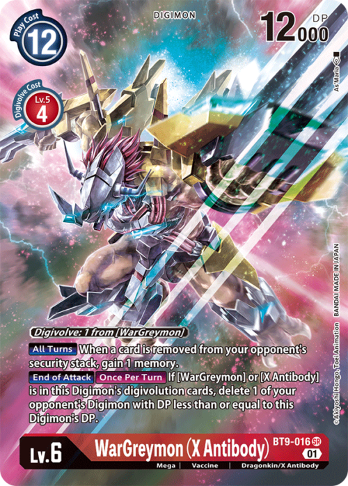 WarGreymon X Antibody BT9-016A