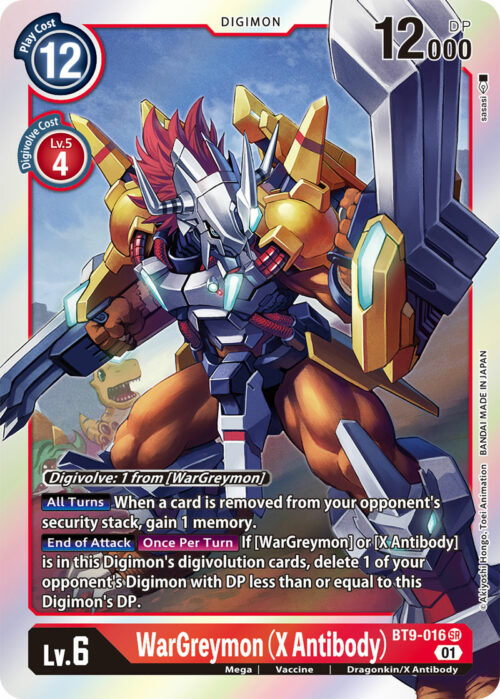 WarGreymon X Antibody BT9-016