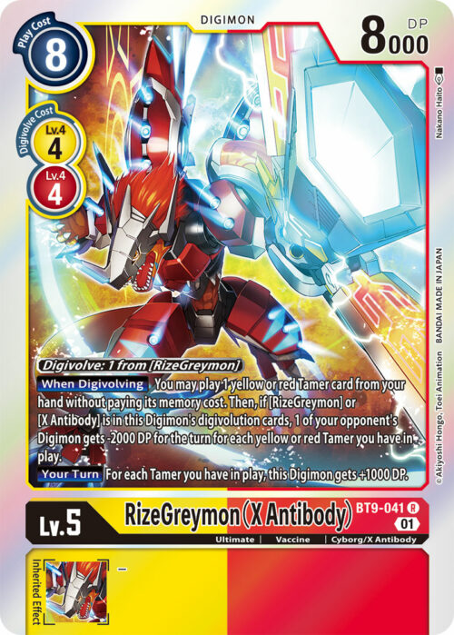 RizeGreymon X Antibody BT9-041