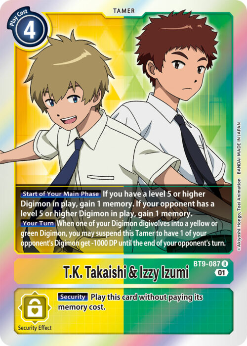 T.K. Takaishi & Izzy Izumi BT9-087