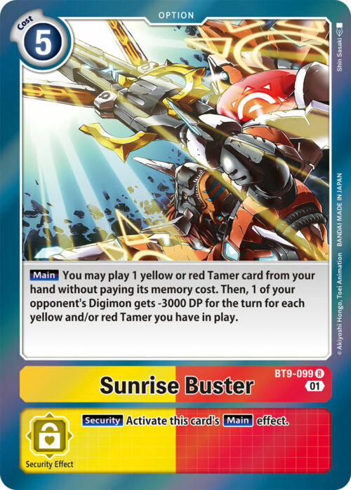 Sunrise Buster BT9-099