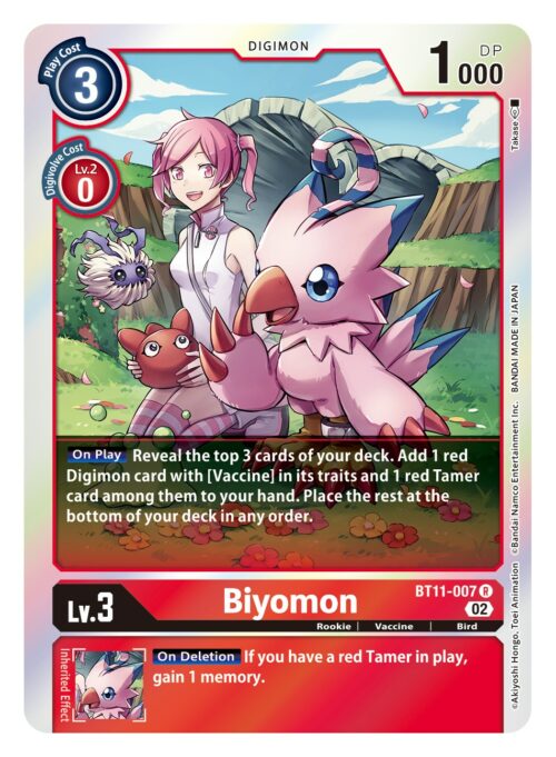 BT11-007 Dimensional Phase Biyomon