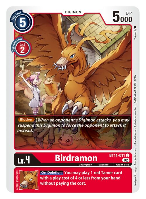 BT11-011 Dimensional Phase Birdramon