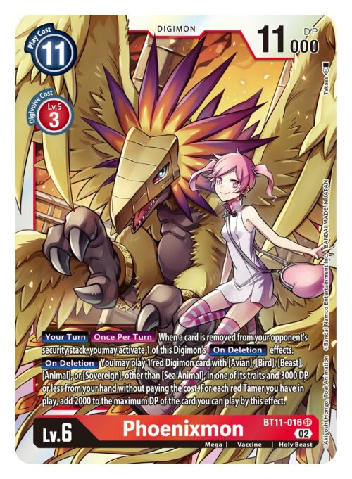 BT11-016 Dimensional Phase Phoenixmon