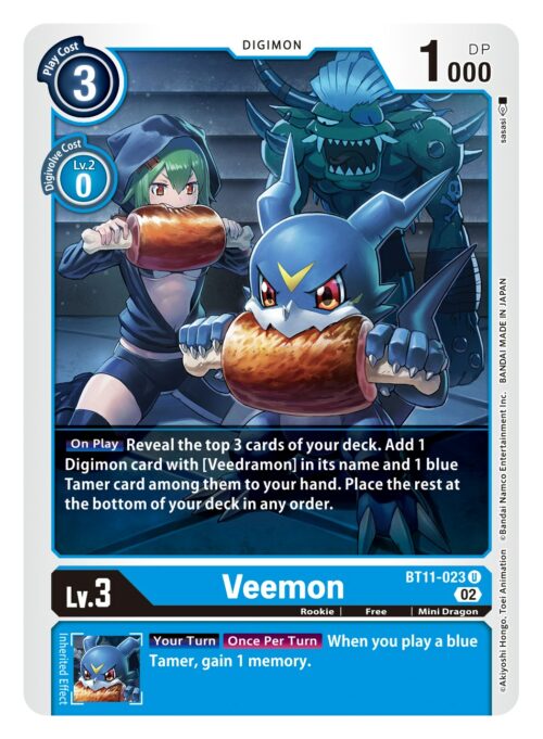 BT11-023 Dimensional Phase Veemon