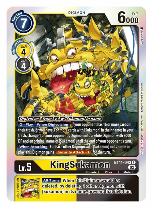 BT11-043 Dimensional Phase KingSukamon