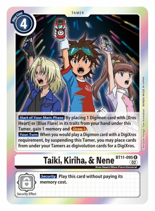 BT11-095 Dimensional Phase Taiki & Kiriha & Nene