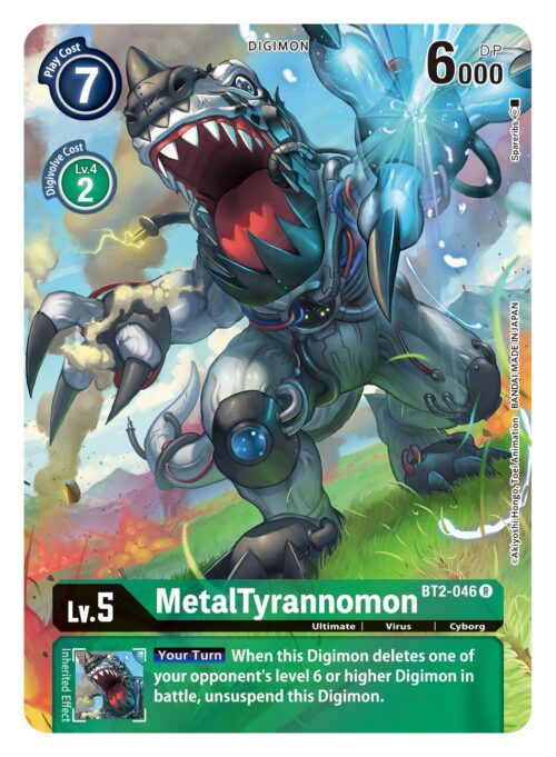 BT2-046 Dimensional Phase MetalTyrannomon Anniversary Art
