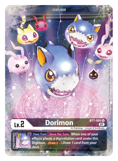 BT7-005 Dimensional Phase Dorimon Anniversary Art