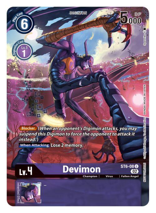ST6-08 Dimensional Phase Devimon Box Topper