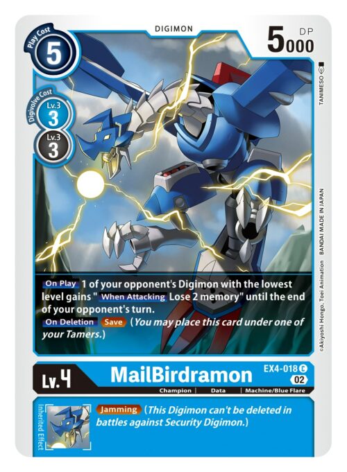 EX4-018 Alternative Being MailBirdamon