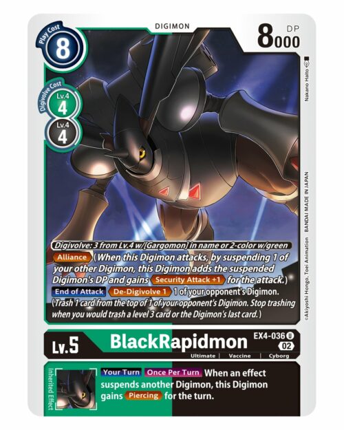 EX4-036 Alternative Being BlackRapidmon